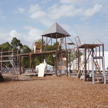 Scenery summer festival 2002 in Bautzen